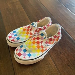 Kids Rainbow Vans